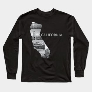 California Golden Gate Bridge San Francisco Long Sleeve T-Shirt